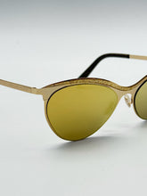 Gold Butterfly Glasses With Yellow Lenses -  | dBlank