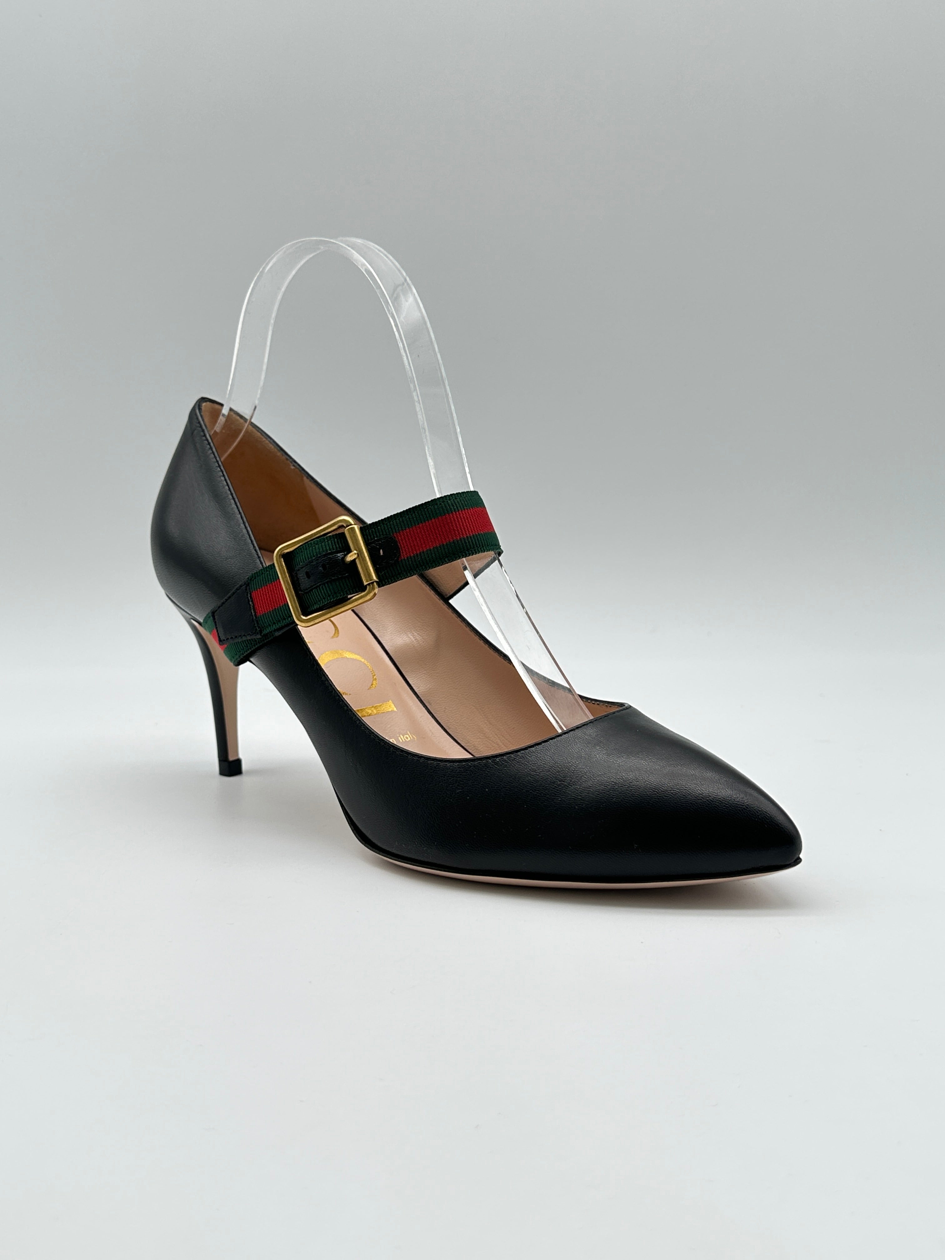 Black Sylvie Mary Jane Pump