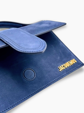 Borsa Il Grande Bambino In Suede Blu -  | dBlank