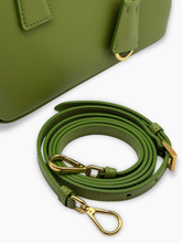 Borsa Mini Sac Galleria In Pelle Saffiano Verde - Verde | dBlank
