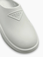 Low White Rubber Sandals -  | dBlank