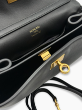 Borsa Rodeo In Pelle Nera Con Dettagli Dorati - Nero | dBlank