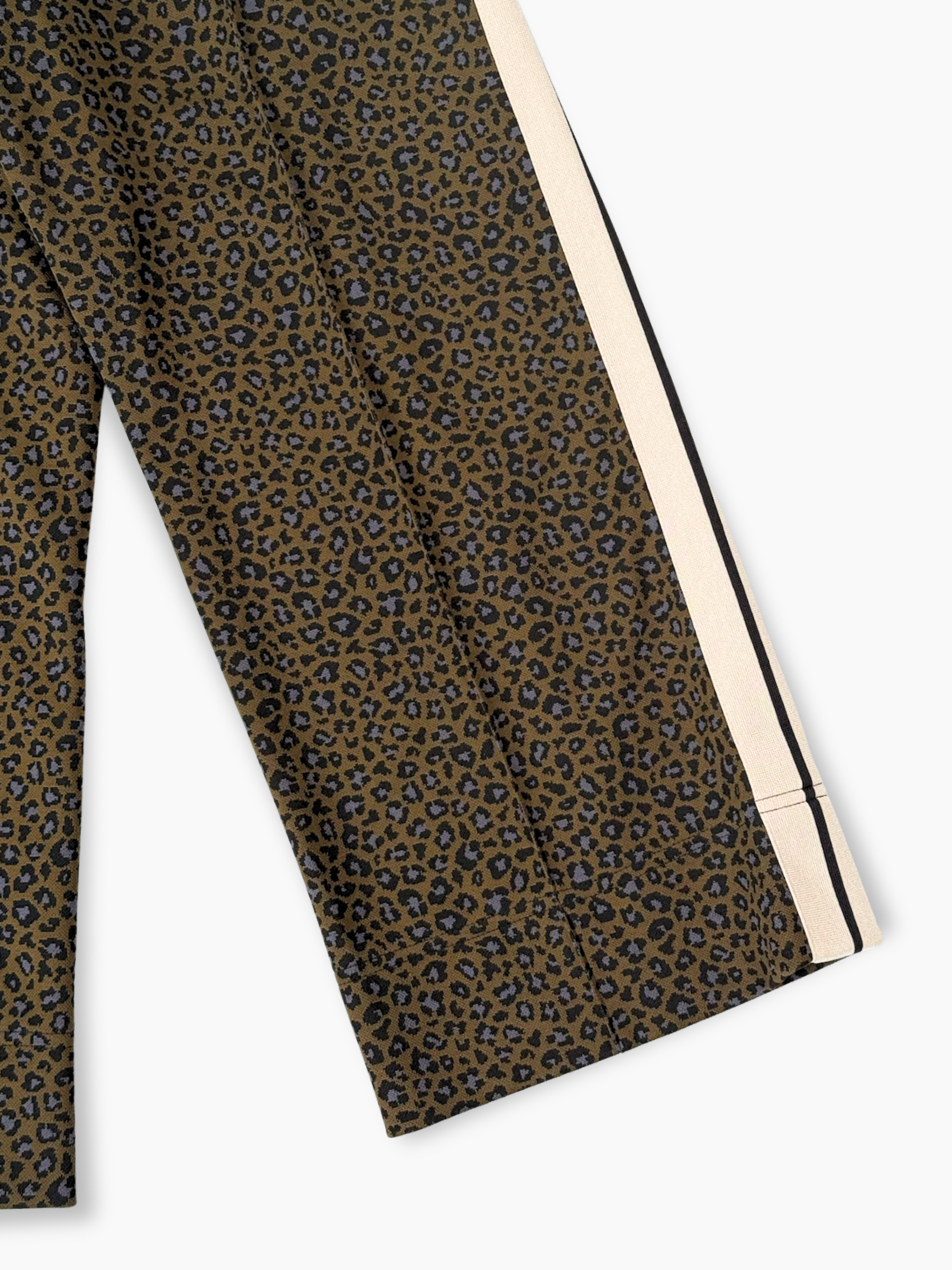 Leopard Print Jogger Pants Fabric