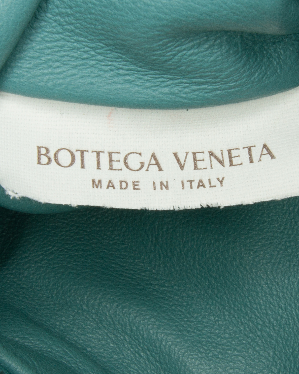 Borsa Jodie Mini In Pelle Intrecciata Verde Acqua