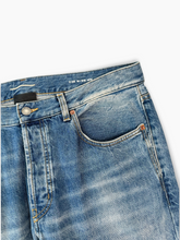 Light Blue Straight Fit Jeans -  | dBlank