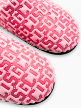 Bling Buckle Lace-Up Shoes Pink -  | dBlank