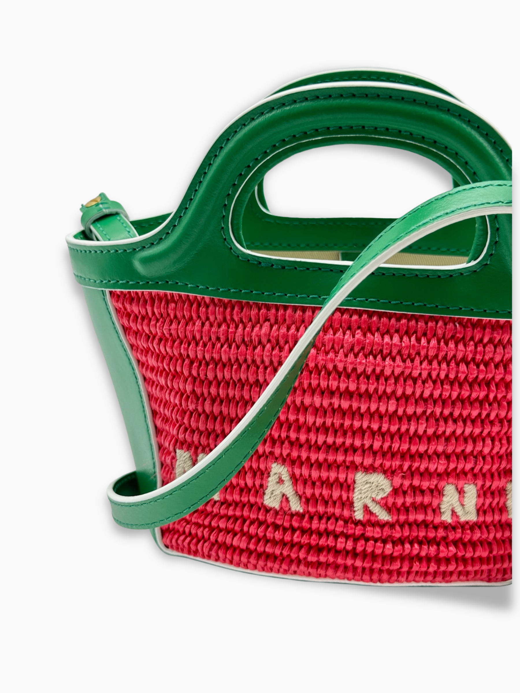 Tropicalia Bag Micro Verde E Fucsia