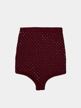 Knitted Culottes With Crystals -  | dBlank