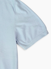 Polo Azzurra In Maglia - Blu | dBlank