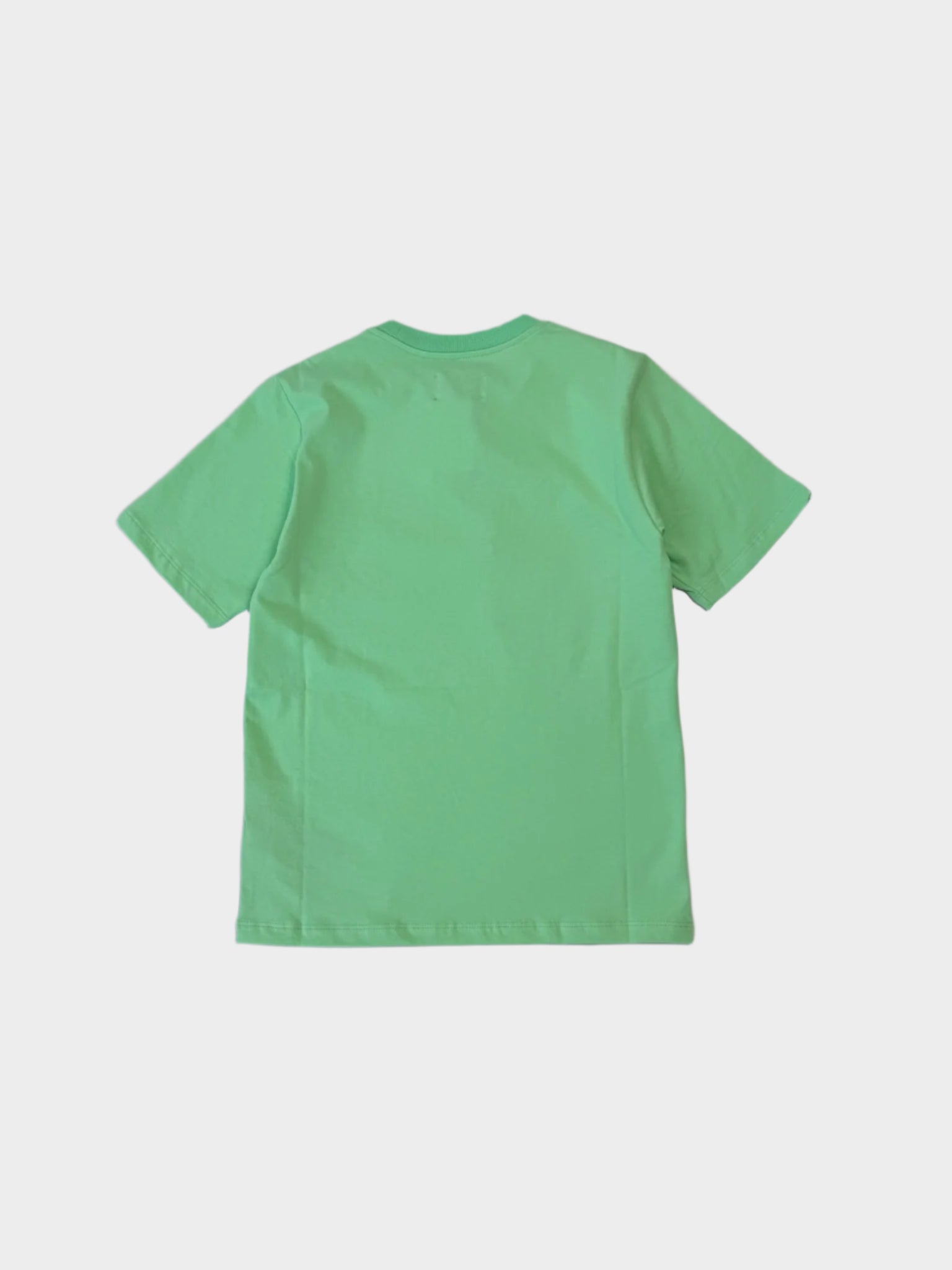 T-Shirt Verde Con Stampa Multicolor