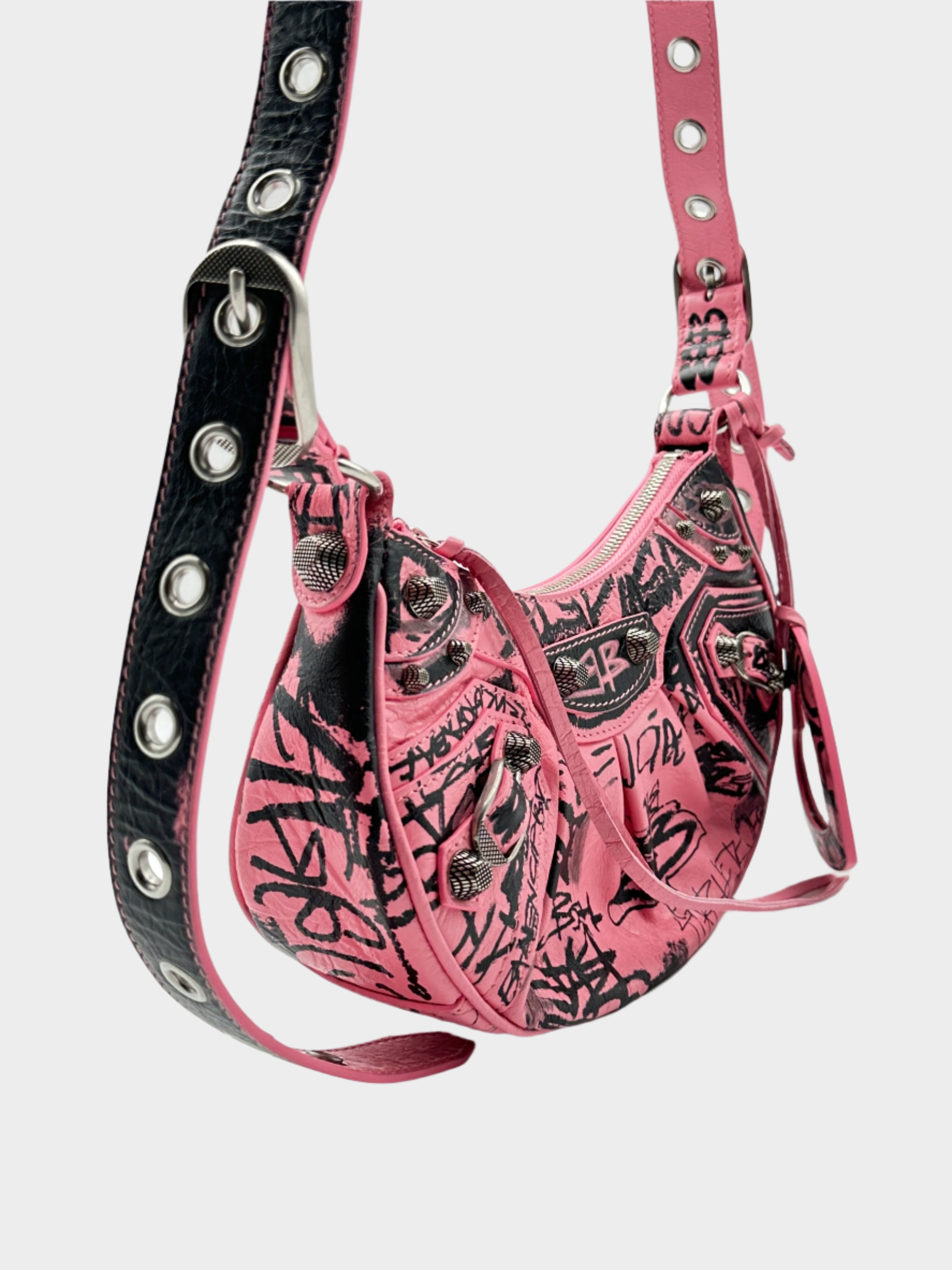 Le Cagole Graffiti Bag XS