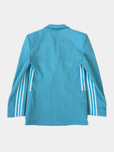 Double Breasted Blazer With Logo -  | dBlank