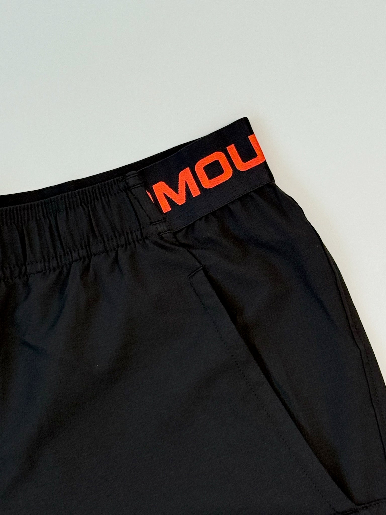 Vanish Woven Technical Shorts With Orange Details