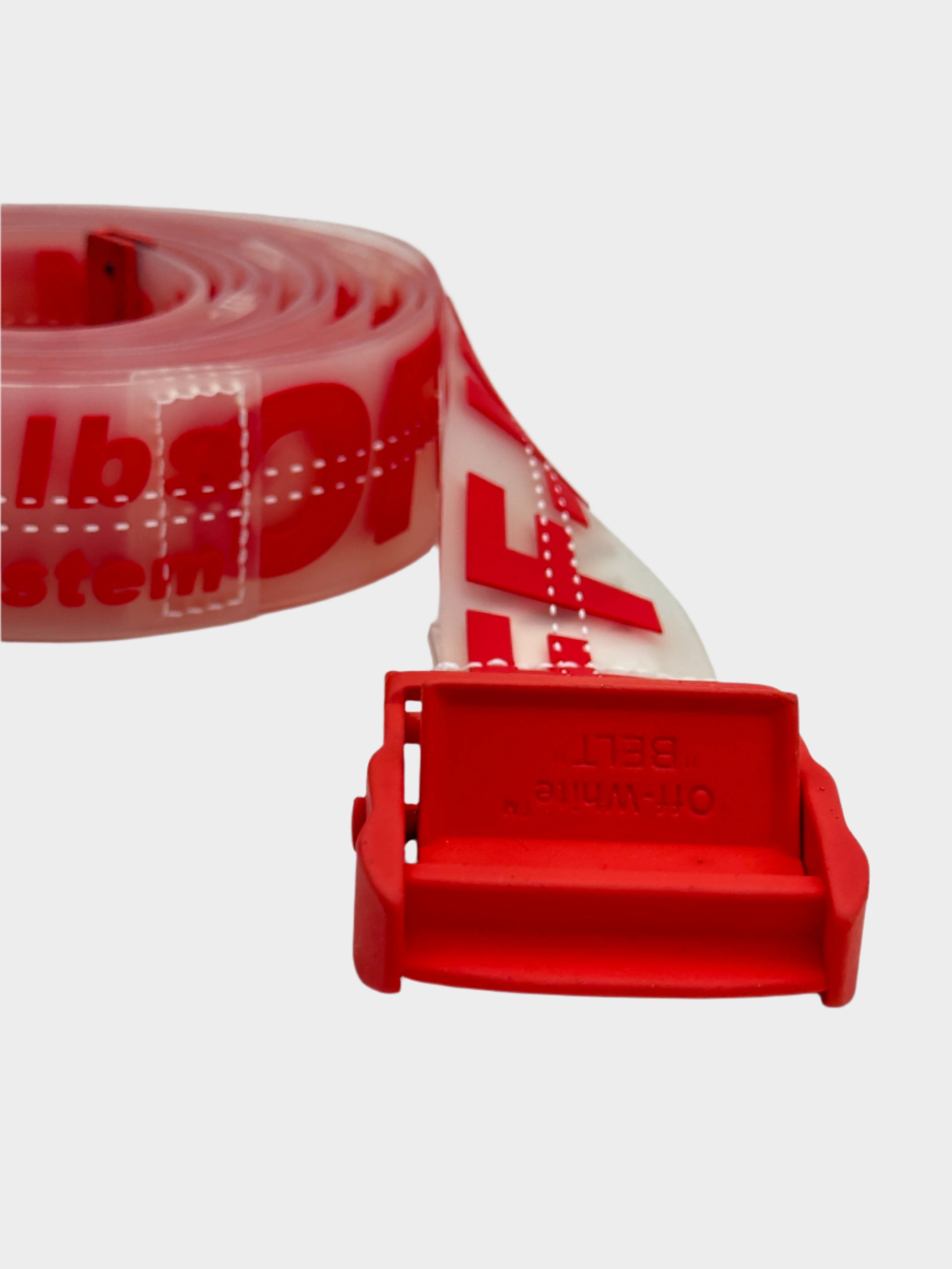 Red Industrial Belt