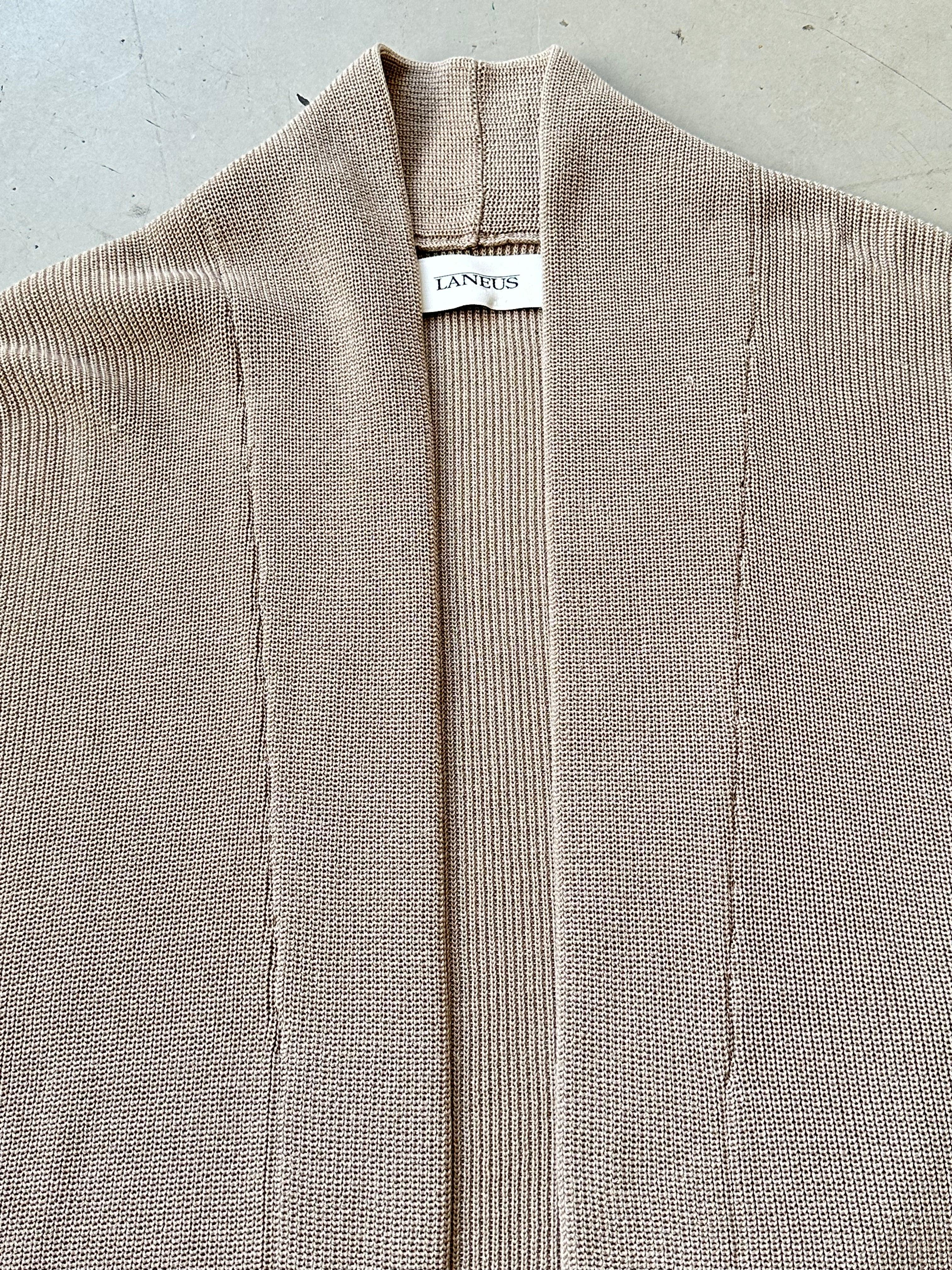 Shawl Cardigan Beige