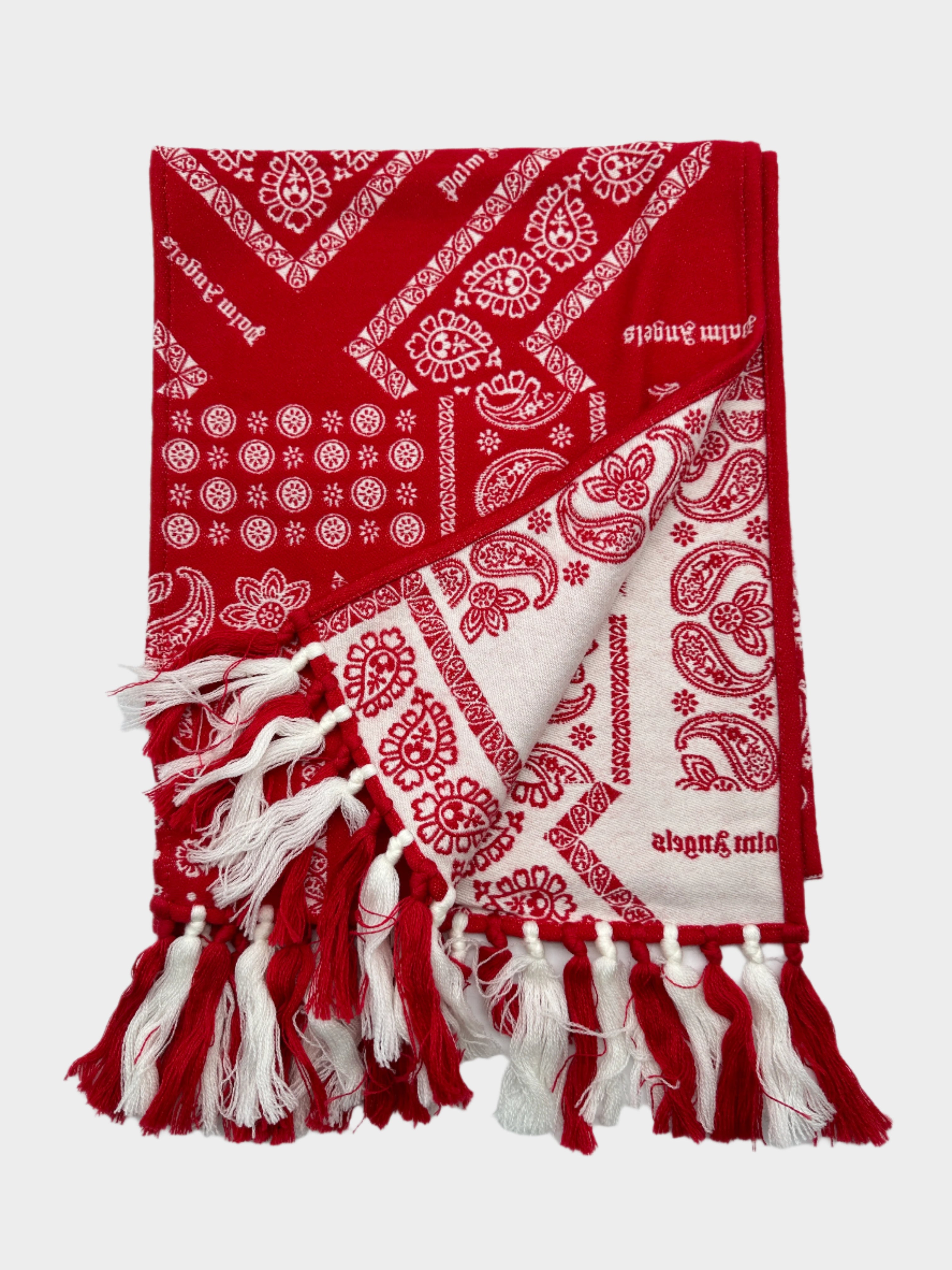 Red Bandana Scarf