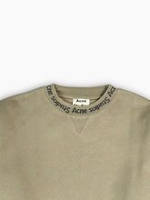 Felpa Salvia Con Collo Logato - Verde | dBlank