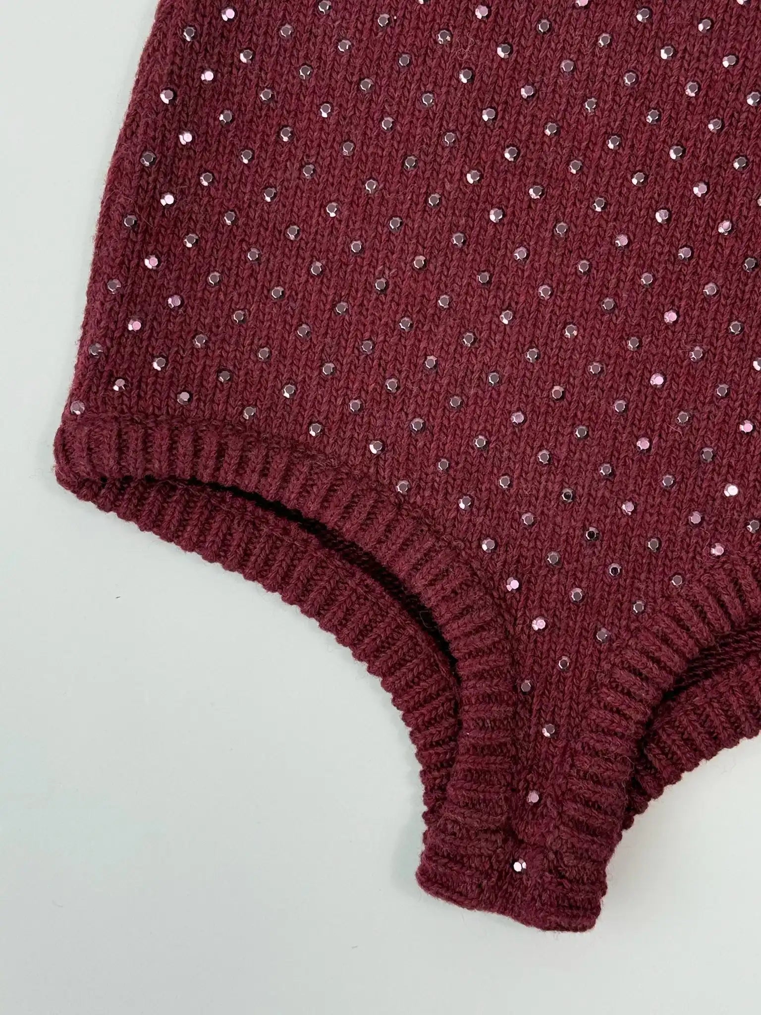 Culotte In Maglia Con Cristalli