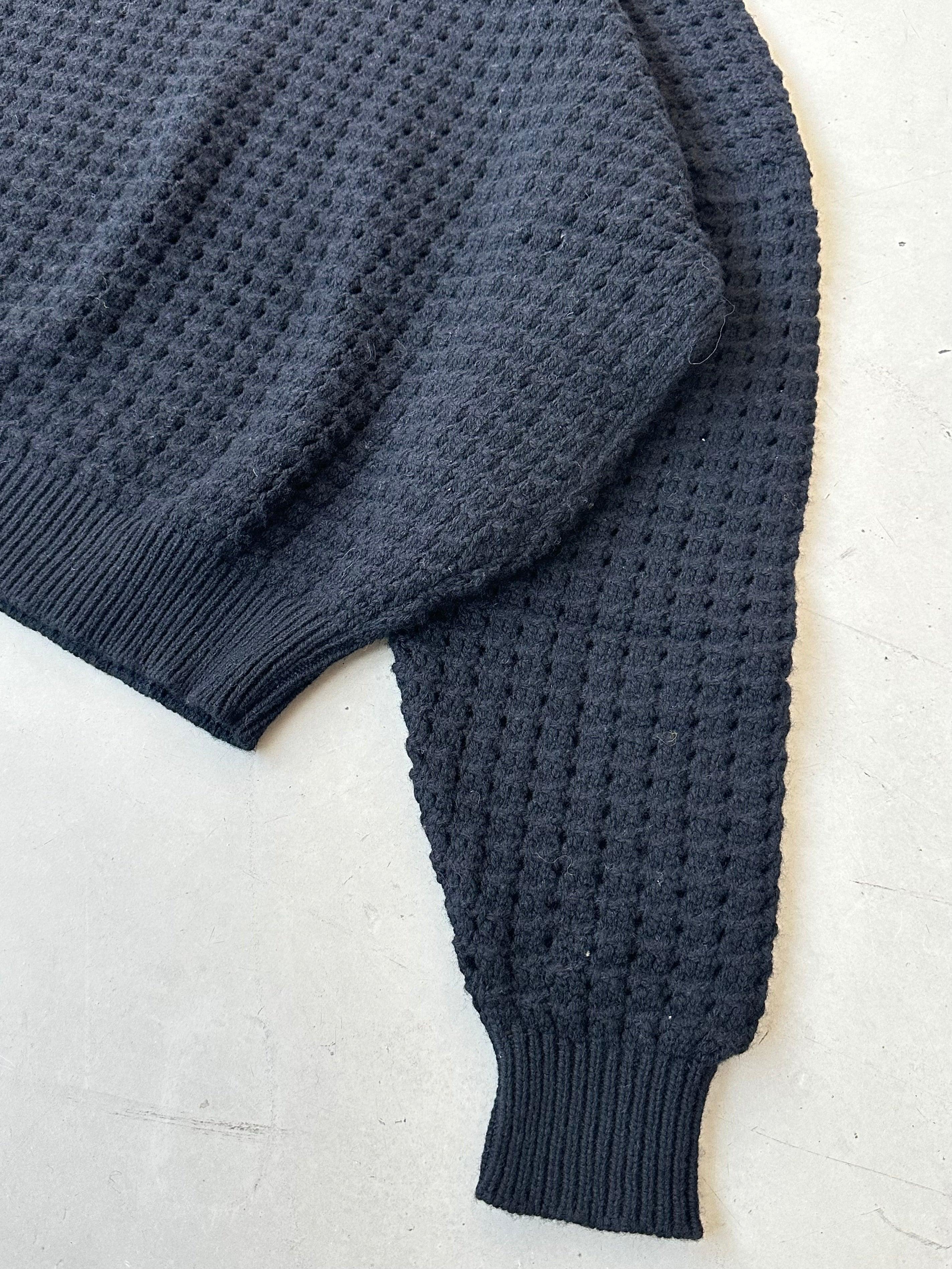 Turtleneck Mesh Jumper