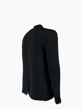 Blazer Graffiti Logo Single Breasted - Nero | Qlhype