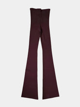 High Waist Wool Flare Leggings -  | dBlank