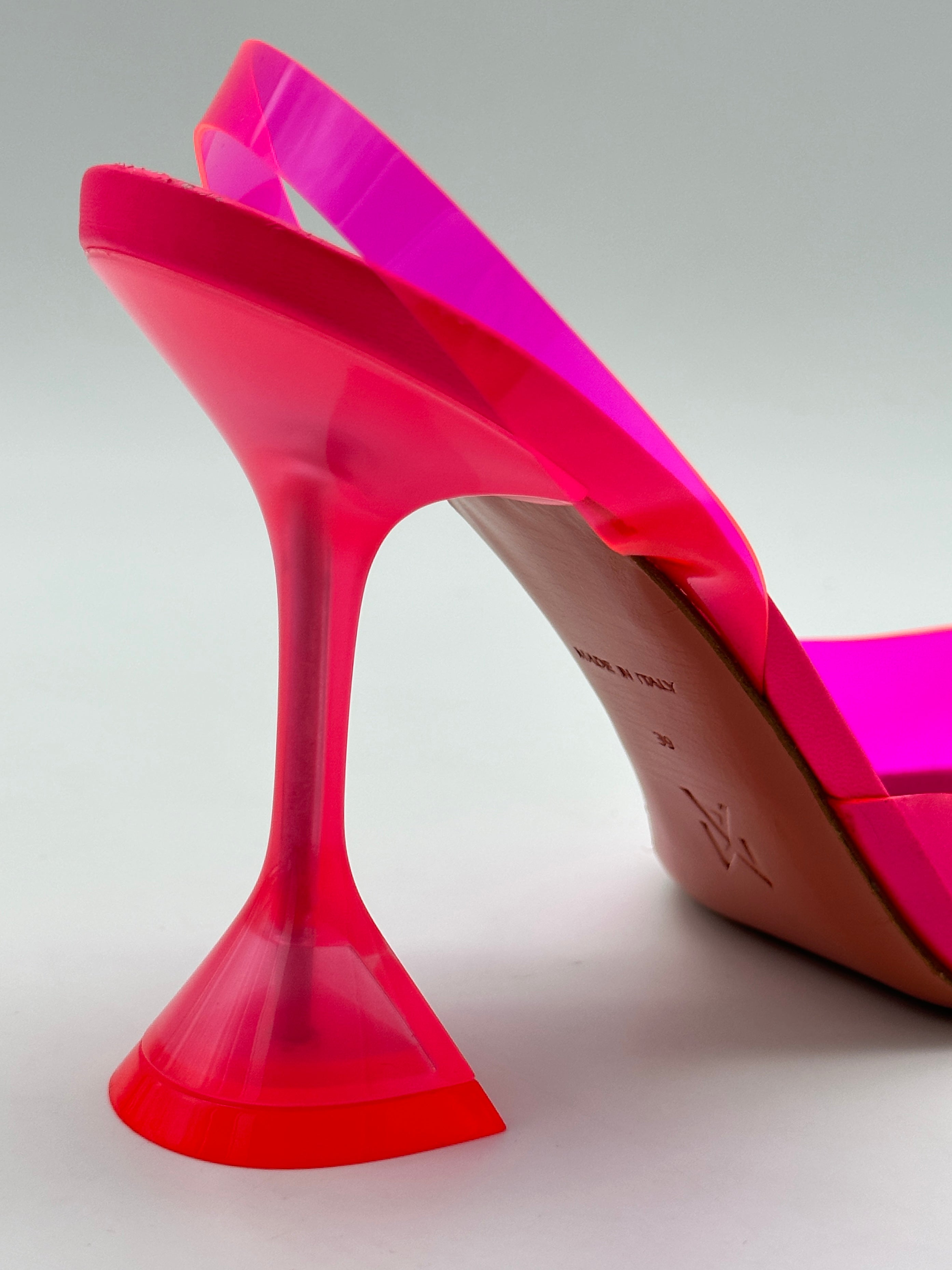 Holi Glass Slingback In PVC