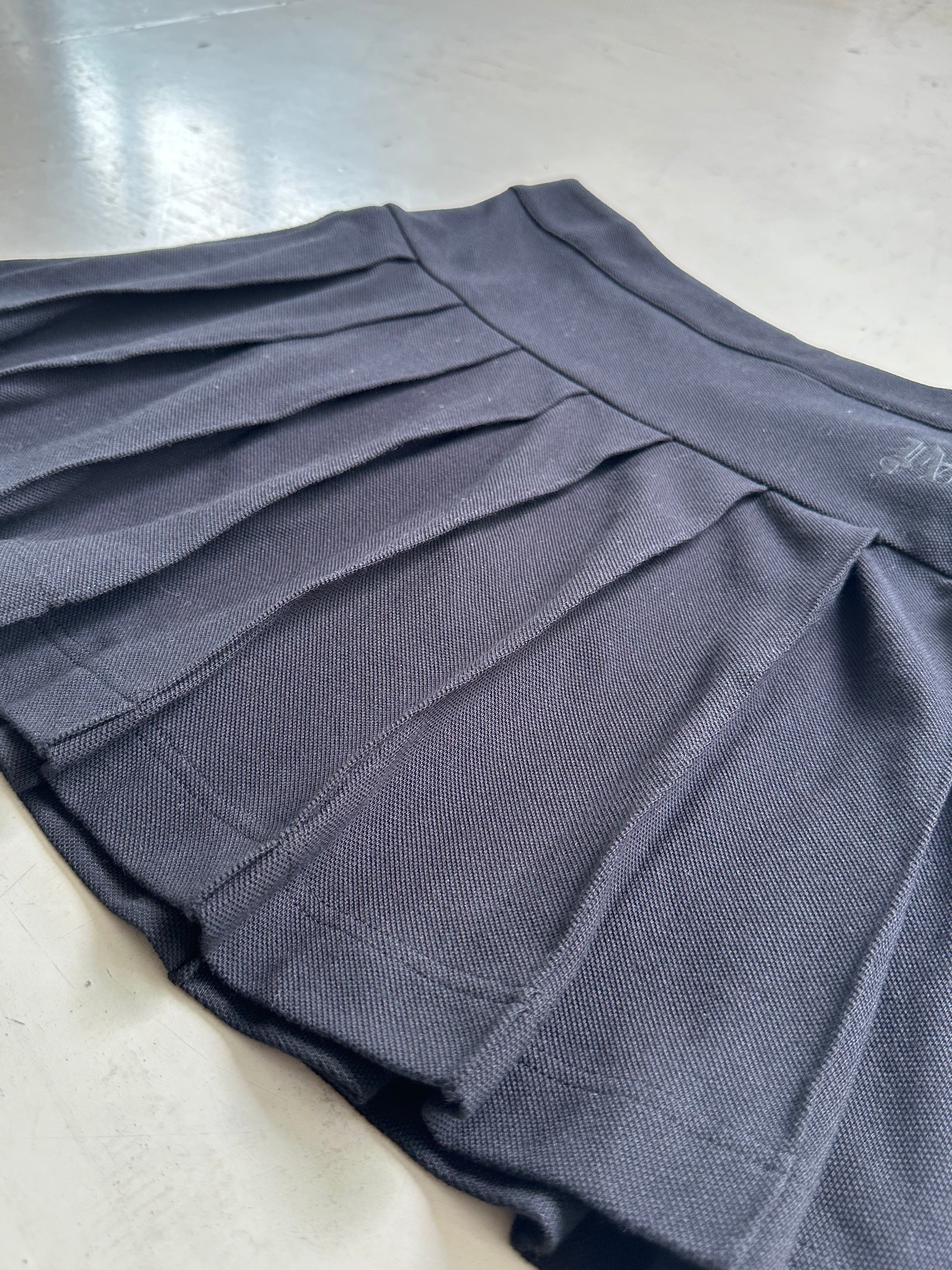 Pleated Mini Skirt