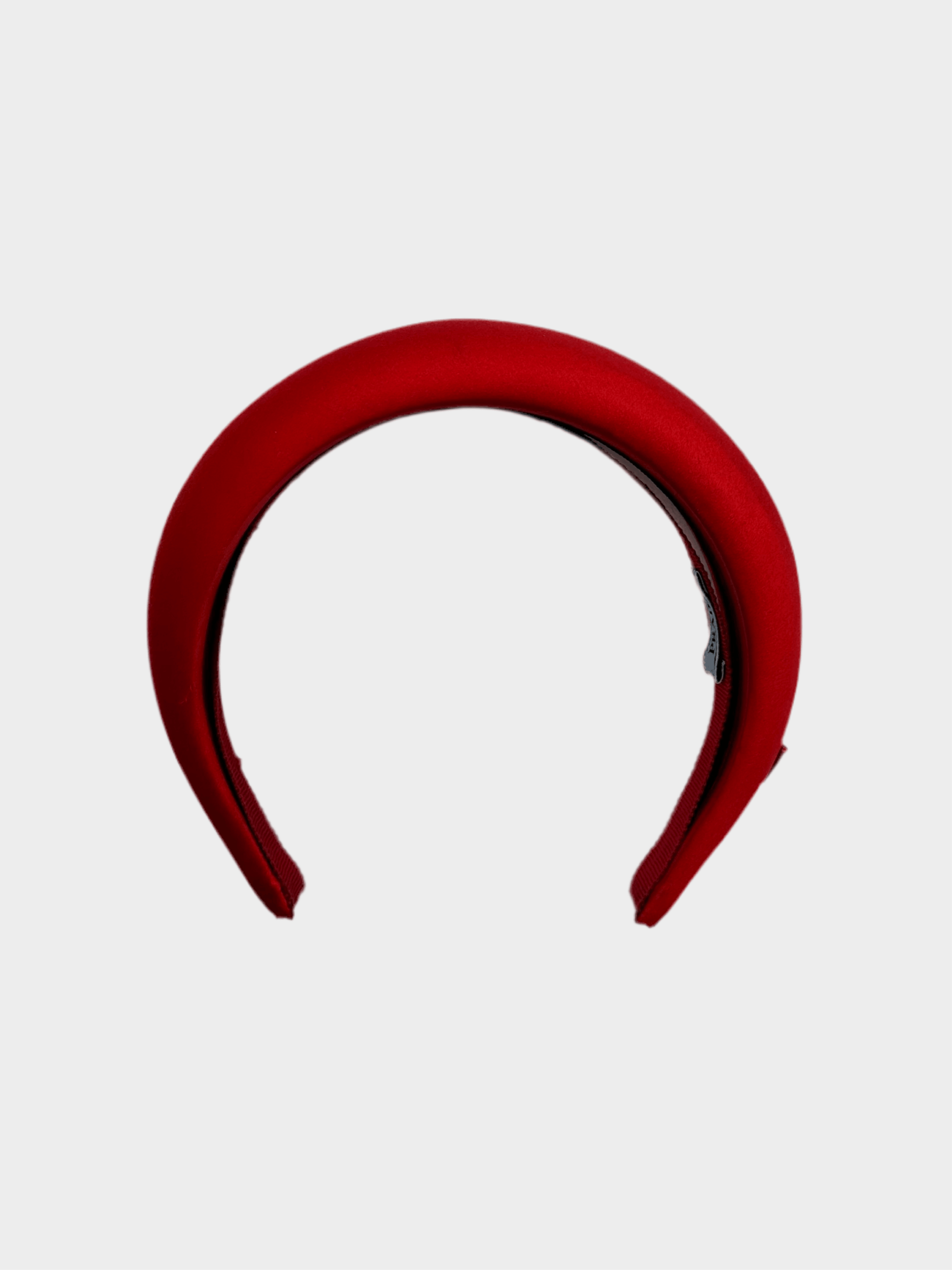 Red Satin Headband