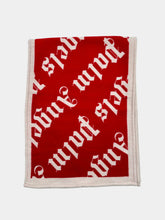 Hand Knitted Monogram Scarf -  | dBlank