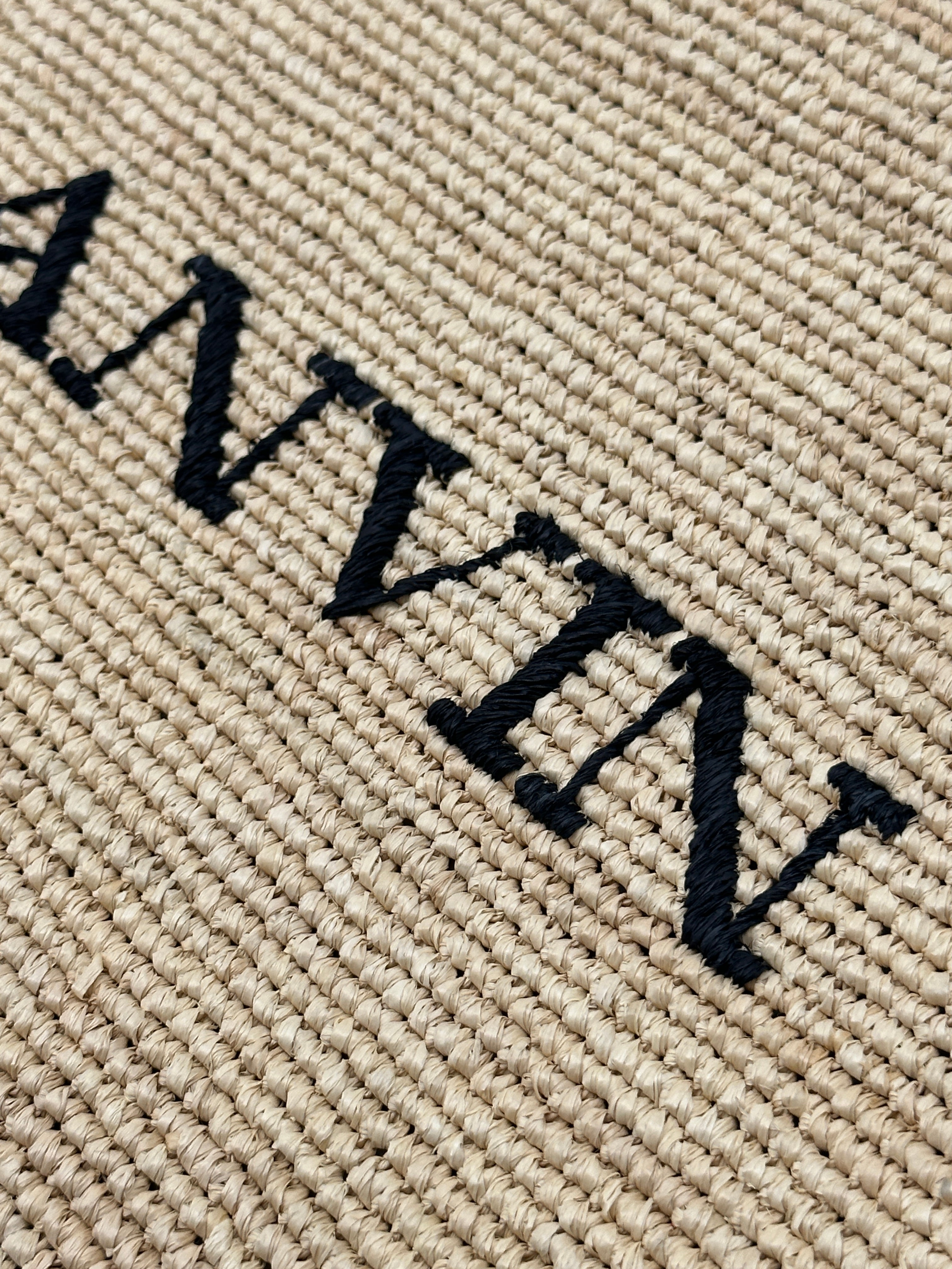 Raffia Tote Bag