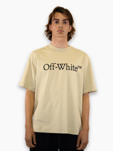 Beige Big Bookish Skate T-shirt -  | Qlhype