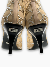 GG Crystal Mesh Heel Boot -  | dBlank