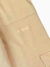 Hazelnut Knit Cargo Pants -  | dBlank