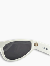 Occhiali Bianchi Cat-Eye - Bianco | Qlhype