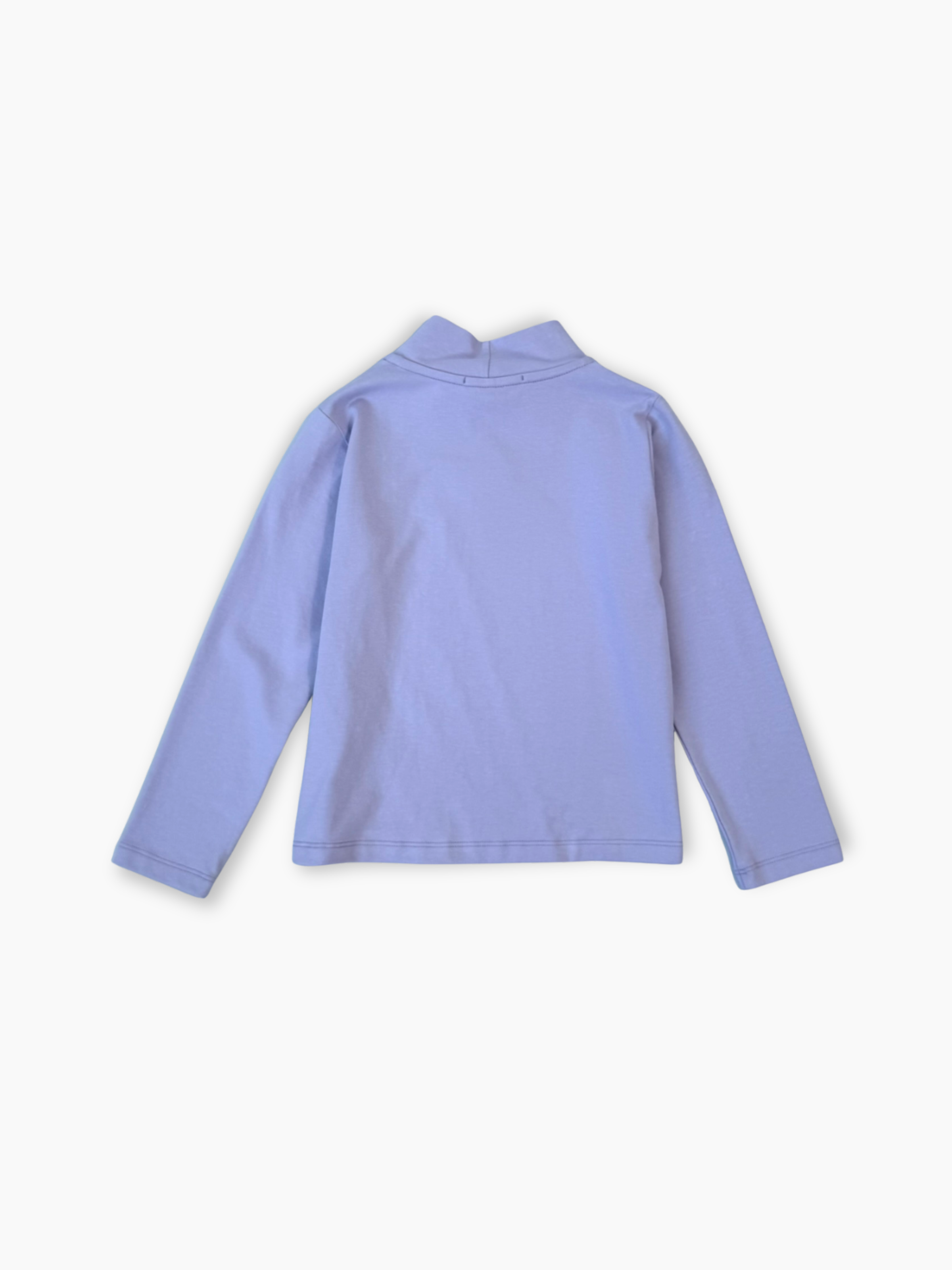 Long-Sleeved Lilac Top