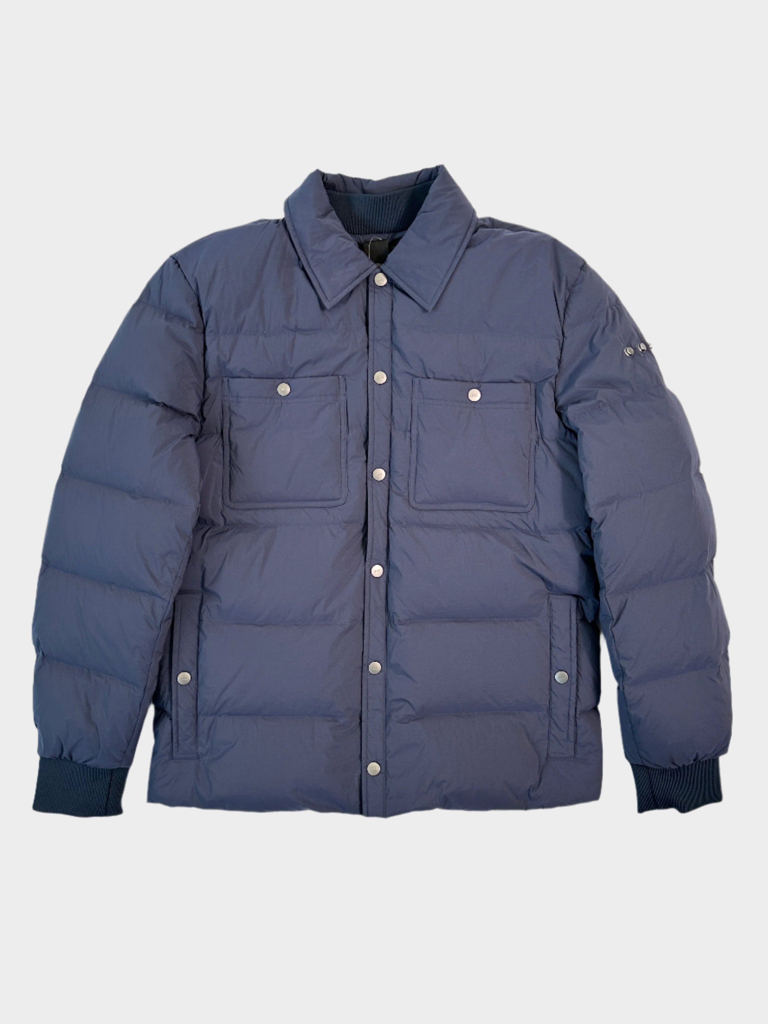 Man Blue Down Jacket