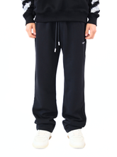 Pantaloni Neri Diagonal Arrow - Nero | dBlank