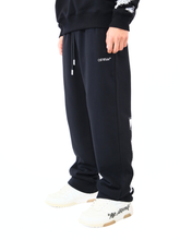 Pantaloni Neri Diagonal Arrow - Nero | dBlank