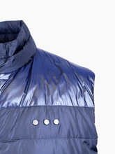 Gilet In Piumino Blu Scuro -  | Qlhype