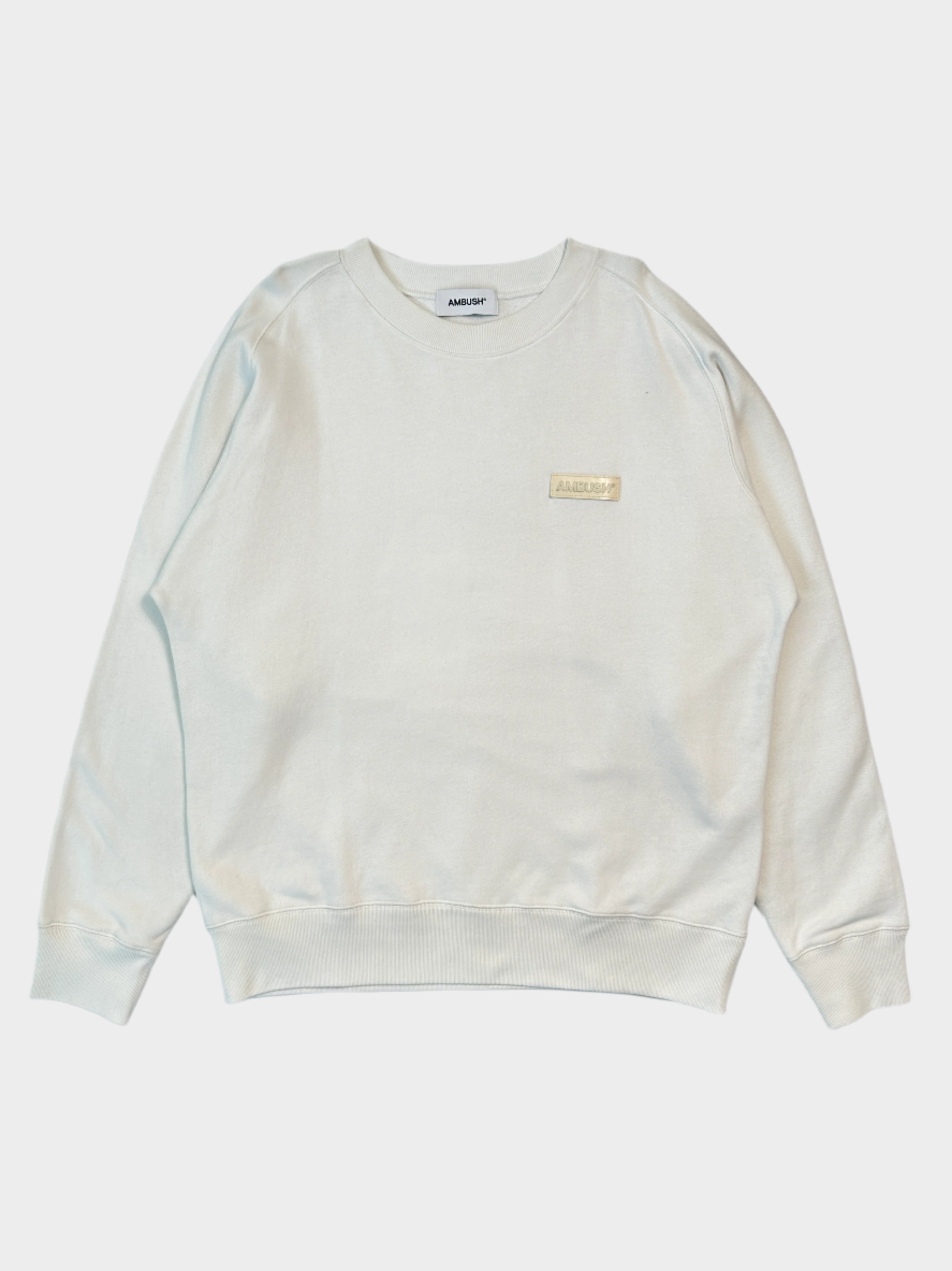 Sweatshirt With Rubber Detail