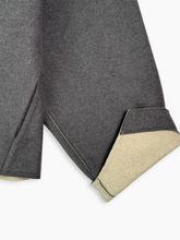 Felpa Grigia Crop Doppiata - Grigio | dBlank