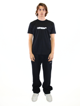 Black SPRAY ARROW SLIM T-shirt -  | dBlank