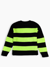 Maglia Nera A Righe Fluo - Multicolore | dBlank