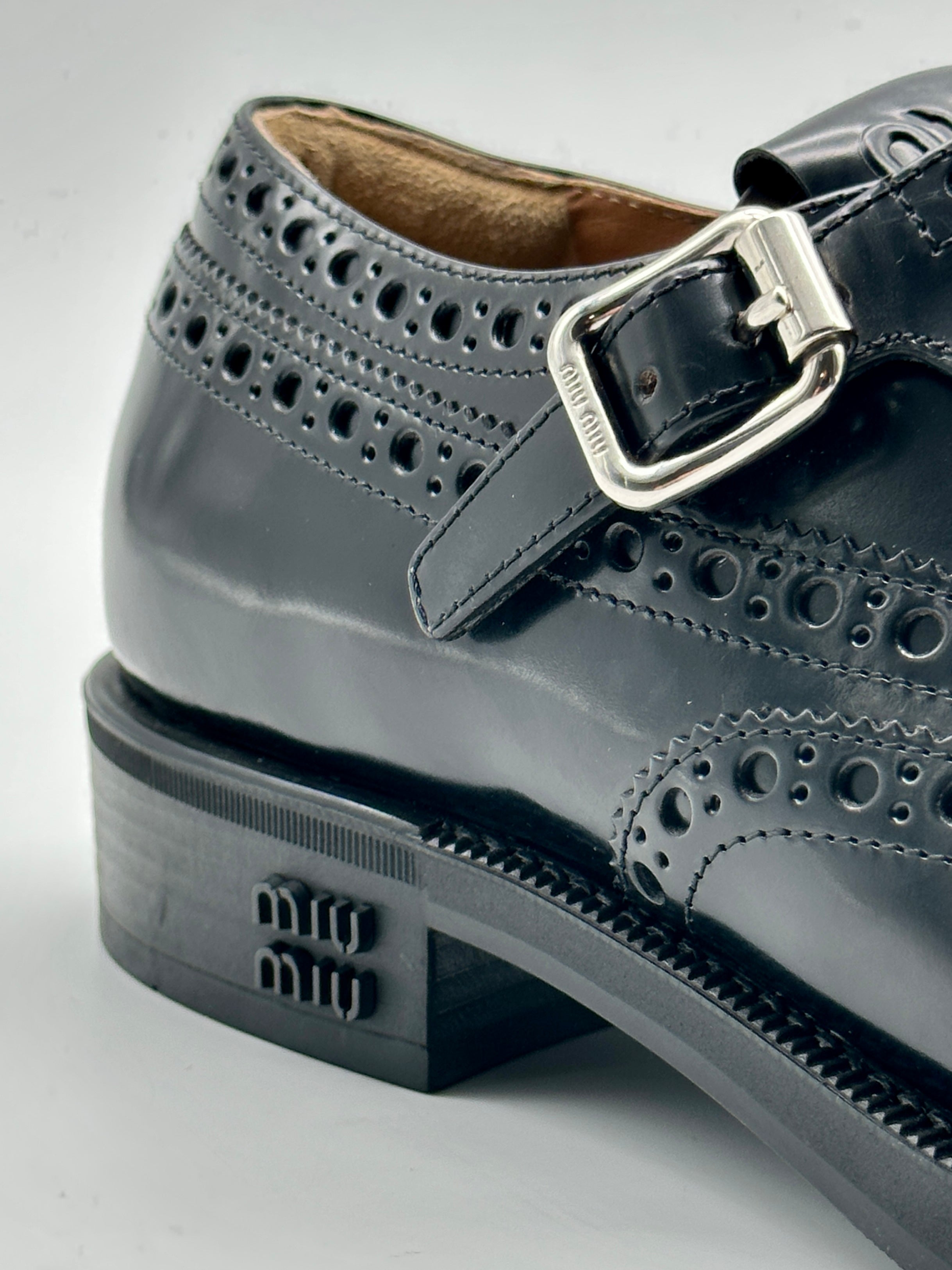 Double Monk Brogue Shoes