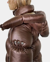 Piumino con cappuccio - Brown | dBlank