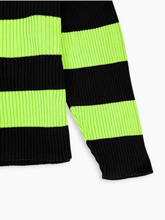 Maglia Nera A Righe Fluo - Multicolore | dBlank