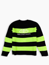 Maglia Nera A Righe Fluo - Multicolore | dBlank