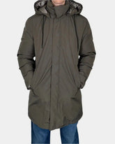 Grey padded coat  -  | dBlank