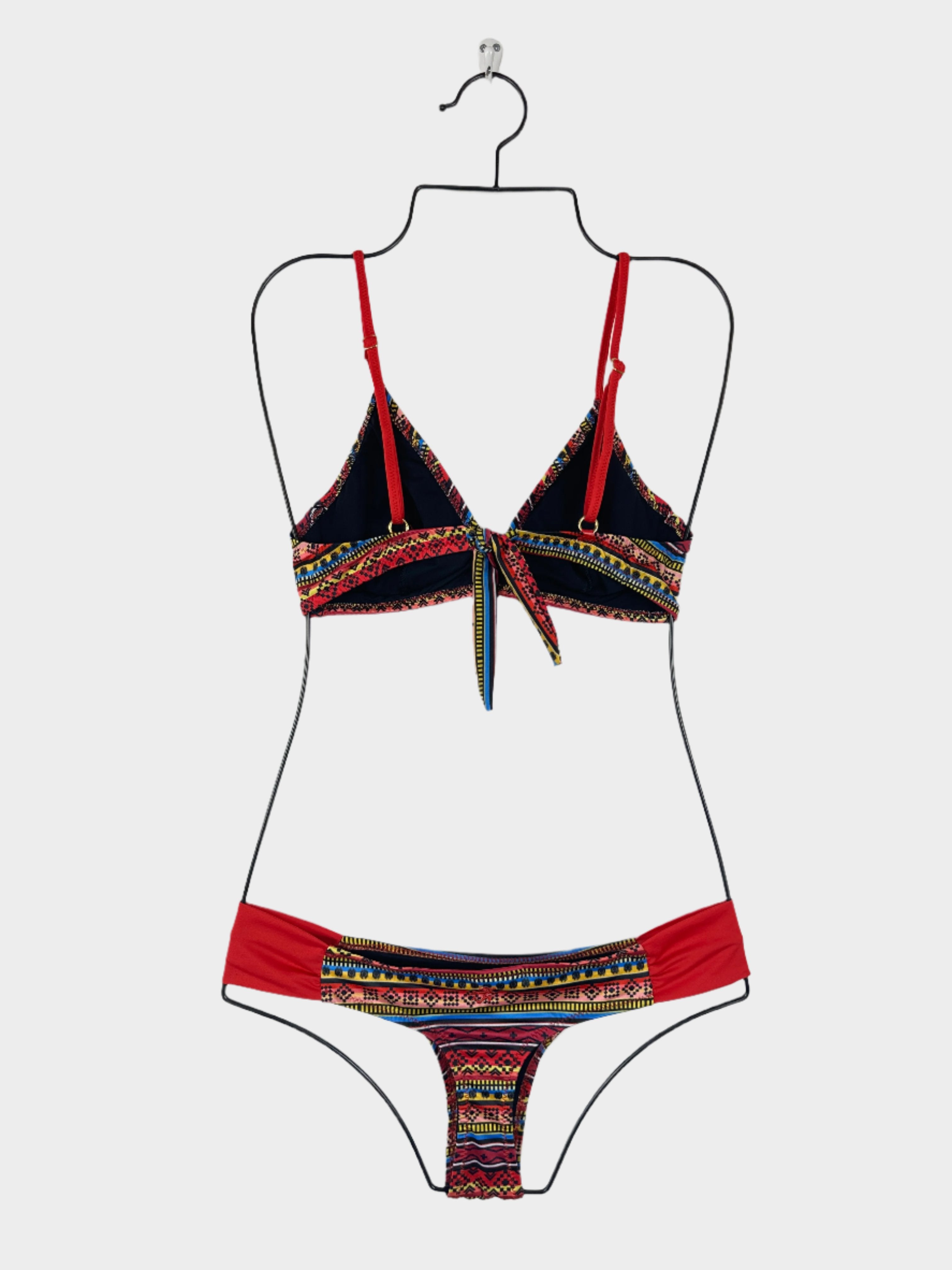 Pattern Triangle Bikini