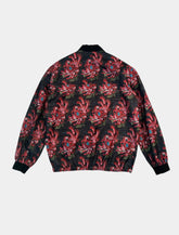 Floral Print Bomber Jacket -  | dBlank